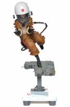 Industria Mechanika 1/6 scale model of Derek Stenning's Dystopic Cosmonaut. Renowned resin kit comes