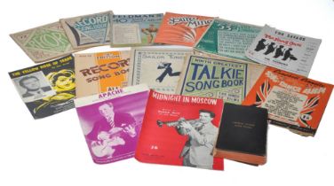 Sheet Music, (mostly for piano) comprising a collection of vintage covers / publications as shown.