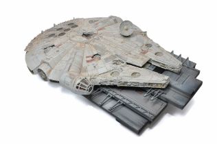 Star Wars comprising impressive scale model of the Millennium Falcon.