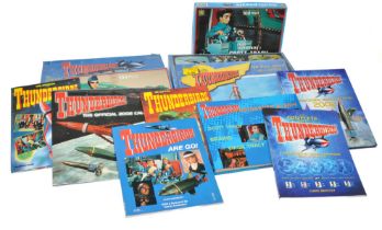 Thunderbirds (Gerry Anderson) comprising a bundle of unused puzzles, games and publications relating