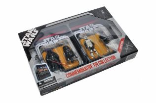 Star Wars Hasbro Commemorative Tin Collection comprising Return of the Jedi Action Figures.