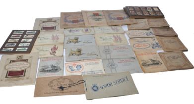 A large collection of vintage Wills / John Player and other Cigarette Cards contained within various