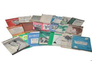 Sheet Music, (mostly for piano) comprising a collection of vintage covers / publications as shown.