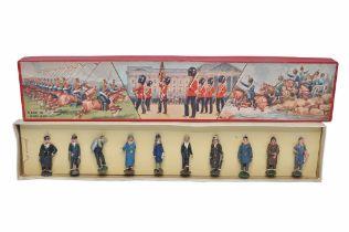 Toy Soldiers / Metal Figures comprising Johillco set of Railway passengers as shown. Generally