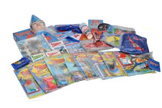 A large collection of Thunderbirds (Gerry Anderson) Bygones and Collectables including an array of