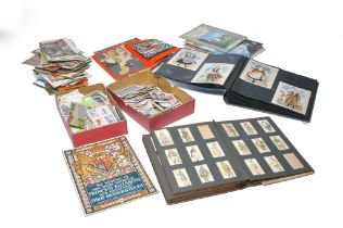 Further Vintage cigarette cards to include an album containing pre-1930 issues including Dickens