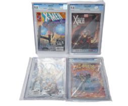 Graded Comic Books comprising of four issues to include; 1)Extraordinary X-Men #3 - Marvel Comics