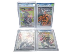 Graded Comic Books comprising of four issues to include; 1) X-treme X-Men #30 - Marvel Comics 10/