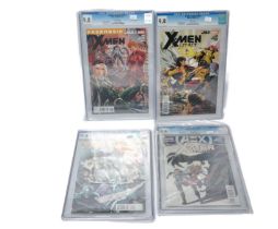 Graded Comic Books comprising of four issues to include; 1) X-Men Legacy #263 - Marvel Comics 5/12 -