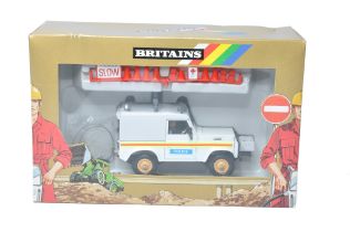 Britains No. 9917 Road Series Police Land Rover. Excellent and complete, in excellent box.