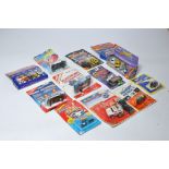 An assorted collection of Police Vehicle Models and Toys from various makers including Galoob, Buddy