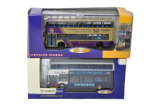 A duo of Creative Master Northcord 1/76 Diecast Model Bus issues comprising Queen's 50th Jubilee and