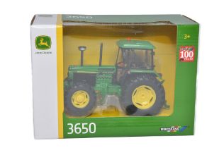 Britains 1/32 Farm Model issue comprising No. 42904 John Deere 3650 Tractor. 100 years of Britains