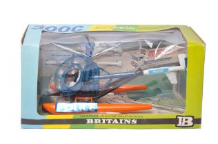 Britains No. 9611 Hughes 300C Police Helicopter. Looks to be excellent, box good with some
