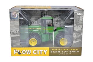 Ertl 1/32 Farm Model issue comprising No. 16208 John Deere 8850 Tractor. 2011 Plow City Farm Show