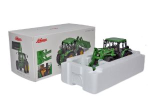 Schuco 1/32 Farm Model issue comprising No. 45 077 3300 John Deere 6300 Tractor with front loader.