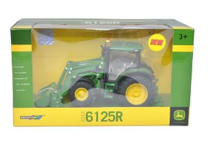 Britains 1/32 Farm Model issue comprising No. 42821 John Deere 6125R Tractor and Loader. Excellent