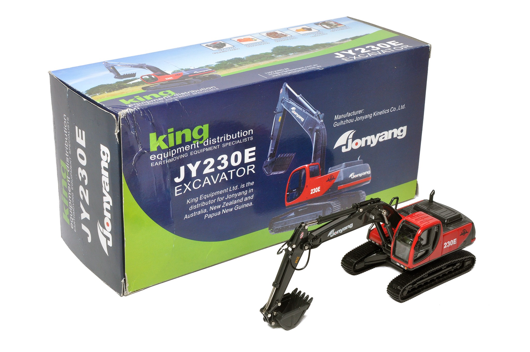 King 1/50 (or approx) Model Construction issue comprising Jonyyang JY230E Excavator. Looks good to