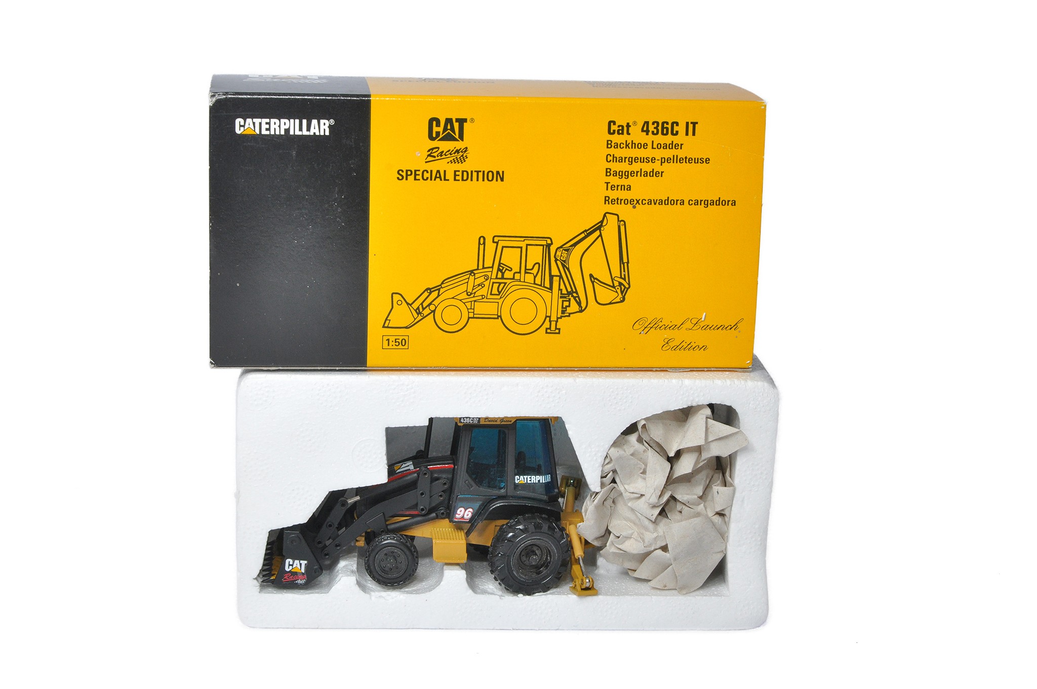 NORSCOT 1/50 CATERPILLAR CAT 930K CHARGEUSE avec godet et fourche 55266