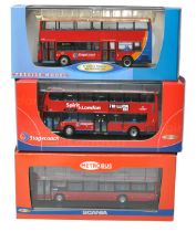 A trio of Creative Master Northcord 1/76 Diecast Model Bus issues comprising Metrobus, Spirit of