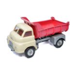 Mettoy Casttoys large scale plastic and diecast mechanical tipping truck. Displays good and looks to