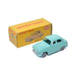 Dinky No. 160 Austin A30 Saloon. Light blue. Displays excellent with little sign of wear. In