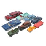 Dinky group of loose diecast issues as shown. Generally good to very good.