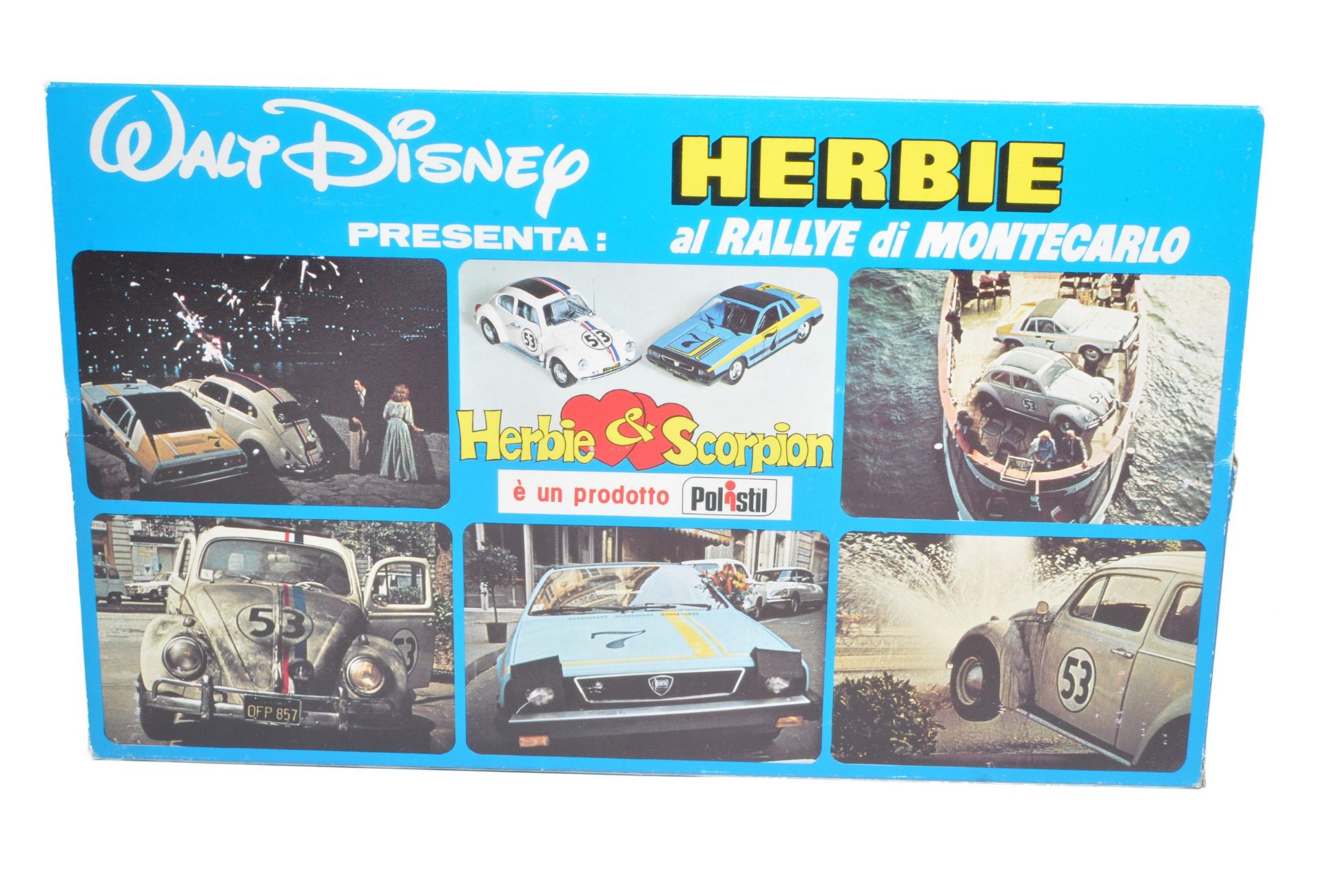 Polistil 1/24 No. W11 Walt Disney Herbie and Scorpion Rallye di Montecarlo twin set. Comprising - Image 2 of 3