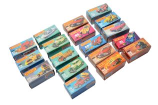 A group of Eighteen Matchbox Superfast empty boxes. Mostly very good to excellent.
