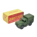 Dinky No. 641 1-Ton Army Truck. Displays excellent with little sign of wear. In very good to