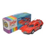 JR21 for Gerry Anderson - Captain Scarlet and the Mysterons Spectrum Patrol Car. Red. Friction