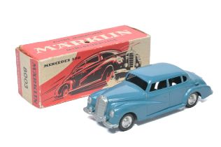 Marklin No. 8003 Mercedes 300. Blue. Displays excellent with little sign of wear. In very good