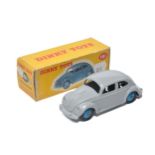 Dinky No. 181 Volkswagen. Grey with blue hubs. Displays excellent with the odd minor mark. In good