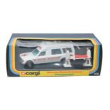 Corgi No. 405 Mercedes Ambulance set with figures. Generally excellent in very good box.