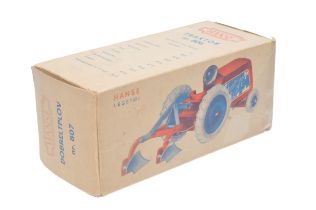 Hanse (Denmark) empty box for No. 807 plough for the wooden Lego Tractor. Note: Lego used the