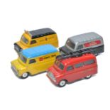 Corgi group of various loose diecast issues including Bedford Van x 4 in various liveries. Good to