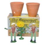 Sacul vintage lead metal issues of Bill and Ben 'The flowerpot men' comprising duo of figures,