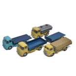 Corgi group of ERF / Commer truck issues with trailers etc as shown. Generally fair to good, to very