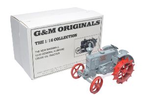 G&M Originals 1/16 Hand Built Model tractor comprising Marshall 12/20 General Purpose with steel