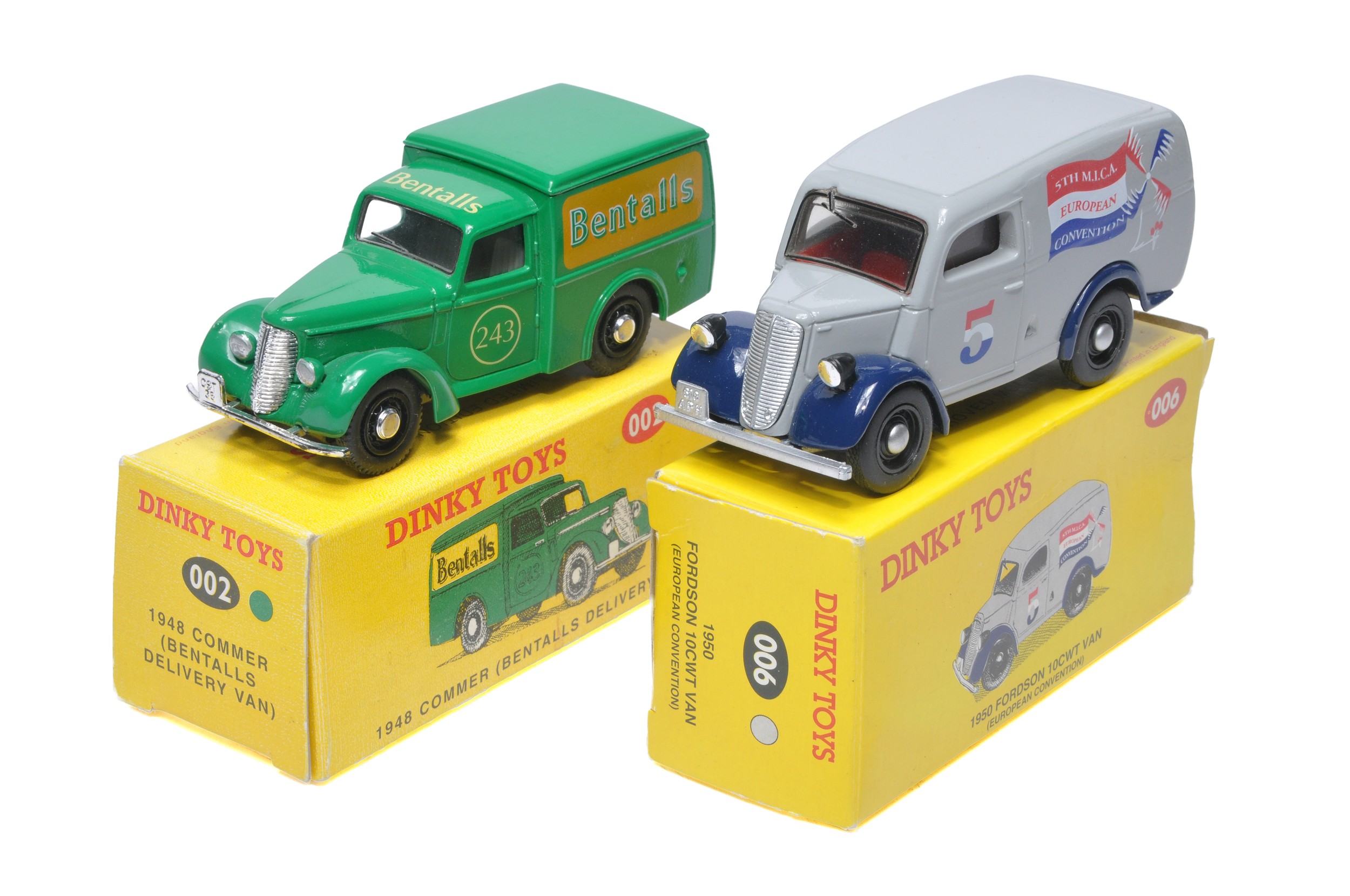 Dinky duo of code 2 limited edition issues as shown. Excellent in boxes.