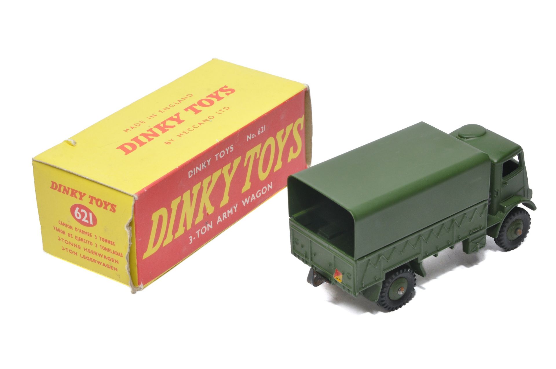 Dinky No. 621 3-Ton Army Wagon. Displays excellent with little sign of wear. In good original (non - Image 2 of 2