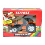 Britains Farm 1/32 diecast model issue comprising No. 9518 Renault 145-14 Tractor. Very good to