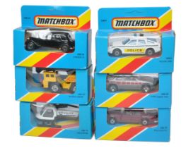 A group of of 6 Matchbox Superfast (Made in England) issues including 42, 44, 39, 55, 8 and 75.
