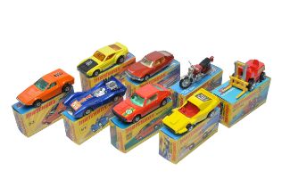 A group of of Eight Matchbox Superfast. Comprising Boss Mustang, Tanzara, Citroen SM and others as