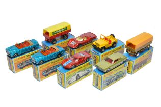 A group of Eight Matchbox Superfast. Comprising Rolls Royce Silver Shadow x 2, Ford GT, Mercury