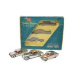 Corgi No. GS20 Golden Guinea Gift set comprising trio of gold plated vehicles. Cars Display very