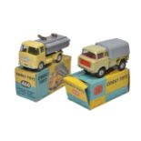 Corgi duo including No. 460 Neville Cement Tipper plus No. 470 FC Jeep. Models display generally