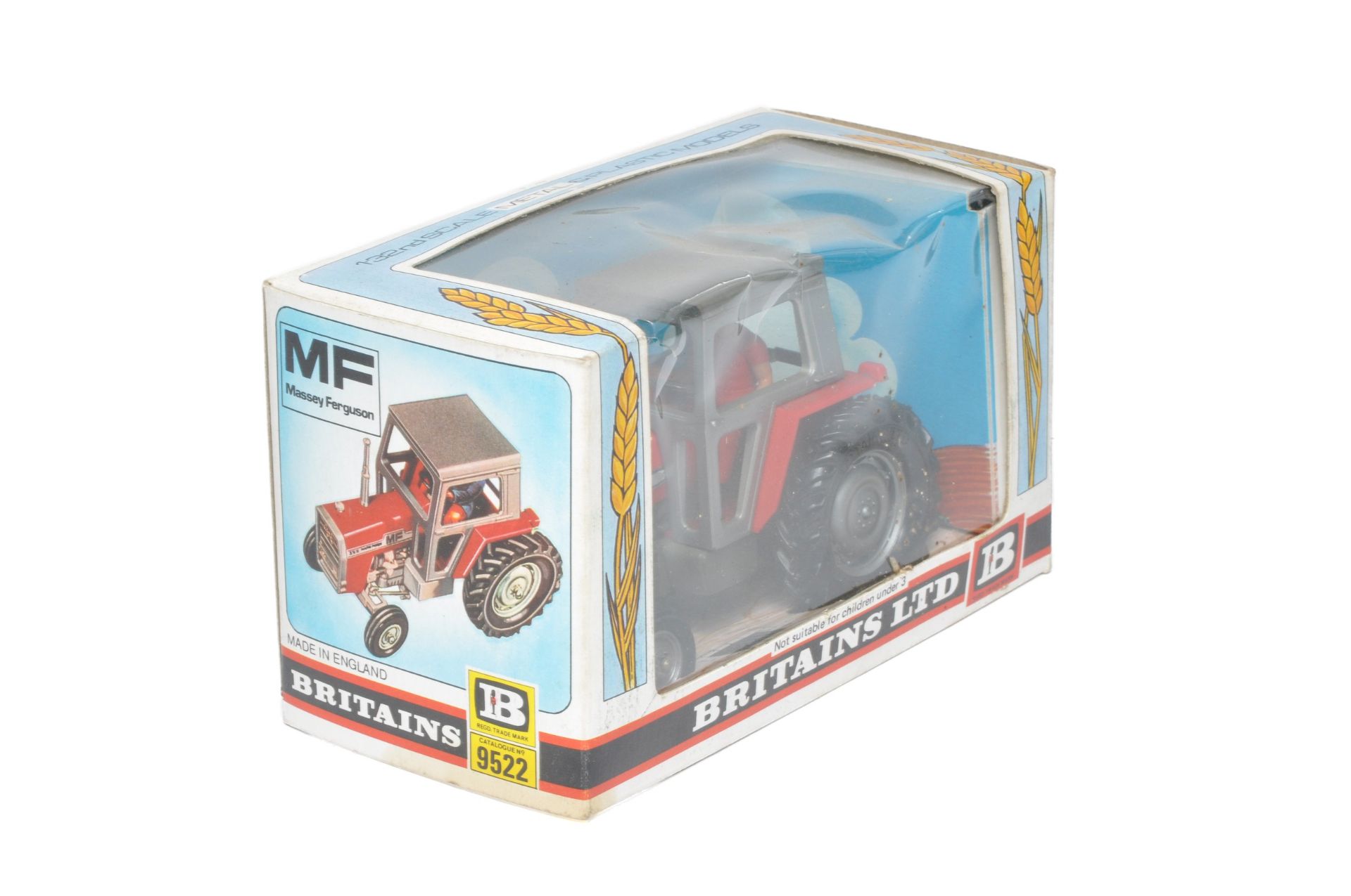 Britains Farm 1/32 diecast model issue comprising No. 9522 Massey Ferguson 595 Tractor. Appears very - Image 2 of 2