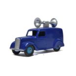 Dinky no. 492 Loud speaker van. Royal Blue. Displays excellent with little sign of wear.