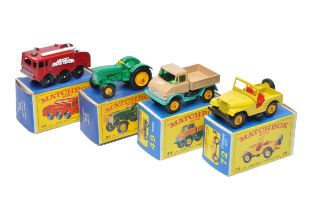 A group of of Four Matchbox Regular Wheels. All generally very good to excellent comprising No's